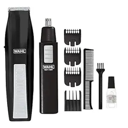 Wahl 5537-1801 Beard Trimmer with Additional Personal Trimmer (Black)