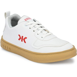 KILLERYCE-KLND23503 Lightweight Comfort Summer Trendy Premium Stylish Sneakers For Men(White , 9)