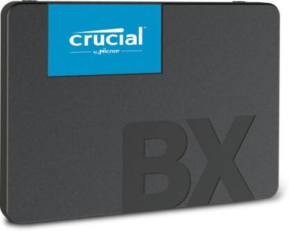 Crucial BX500 3D NAND 2.5-inch 500 GB Desktop Laptop Internal Solid State Drive (SSD) (CT500BX500SSD1)