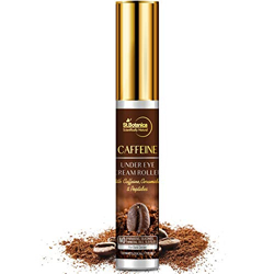 St.Botanica Caffeine 1% Under Eye Cream Roller With Ceramides And Peptides, 15 ml