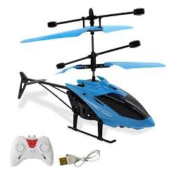 KIDZYMON RC Helicopter with Hand Gravity Sensor, Flying Remote Control Helicopter Toy, Charging ...