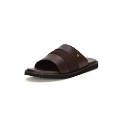 Van Heusen Men's Brown Sliders-9 Kids UK (VHSCFRGFF000274 43 EU)