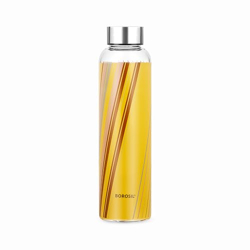 Borosil Artisan Series Prism 550 ml Narrow Mouth Glass Bottle