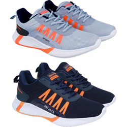 BIRDE Combo Pack of 2 Casual Shoes Sneakers For Men(Multicolor , 7)