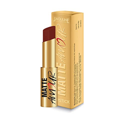 Jaquline USA Matte Amour Matte Lipstick Lightweight, Long-wear Lipsticks |Matte Finish, High Coverage,Highly Pigmented, Cruelty Free,Paraben Free,Vegan (3.5g Playful 09)