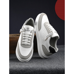 AfroJack Men Perforations Padded Insole Basics Sneakers