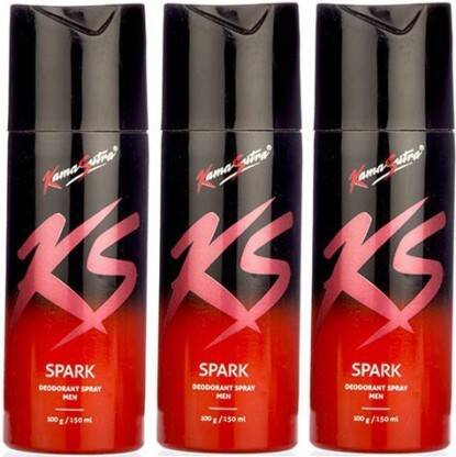 Kamasutra KS Spark Spark Spark Deodorant Spray-For Men...