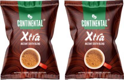 CONTINENTAL Xtra Pouch Instant Coffee(2 x 25 g, Chicory Flavoured)