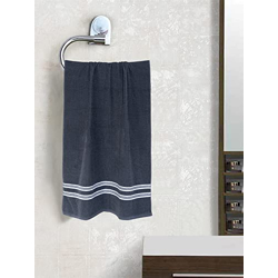 Home Elite Cotton Bath Towel 400 GSM, Dark Grey