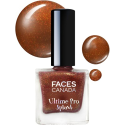 FACES CANADA FACESCANADA Ultime Pro Splash Nail Enamel I Festive I Ltd Edition I Blush Hush A02
