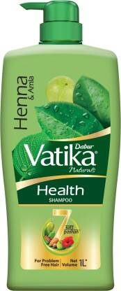 DABUR VATIKA Health Shampoo for Everyday Wash, Smooth a...