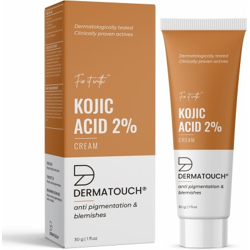 Dermatouch Kojic Acid 2% Cream | For Pigmentation and Dark Spots reduction(30 g)
