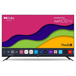 Beston 140 cm (55 inches) 4K Ultra HD Smart LED TV BS55UW1 (Black) (2022 Model) | Powered by WebOS