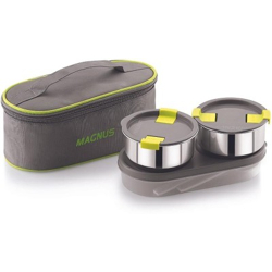 Magnus Olive-3 Steam Lock Airtight Stainless Steel Cont...