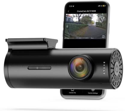 Boult Cruisecam X1 1080p, 170 FOV, WIFI, G-Sensor, Collision Detection, App Control In-car Camera System(1 Camera, 1080p)