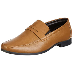 Amazon Brand - Symbol Men's Dezire Tan Formal Shoes_8 UK (GFC-SY-01)
