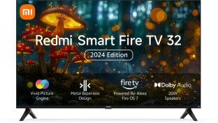 REDMI by Mi 80 cm (32 inch) HD Ready LED Smart FireTv OS 7 TV 2024 Edition with Dolby Audio & DTS: Vir...