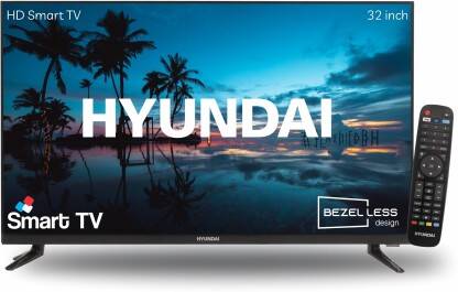 Hyundai 80 cm (32 inch) HD Ready LED Smart Android Based TV(SMTHY32HDB52YW)