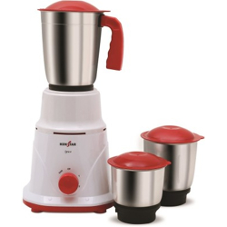 Kenstar by Kenstar SPICE 500 W Mixer Grinder(SPICE | 3 Jars | White, Red)