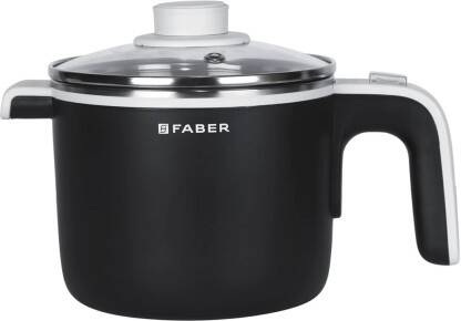 FABER FMC 1.2 BK Cool Touch Multi Cooker Electric Kettle(1.2 L, Black)