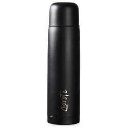 CAROTE 1000ML Vacuum Insulated Stainless Steel Water Bottle, Double Walled Water Flask, Large Drink Flask for Hot Cold Drinks, Leak Proof, Sweat Free
