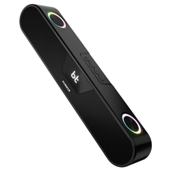 HAMMER Beatbox Bluetooth Soundbar 24W Output, RGB Lights, AUX, USB, TF
