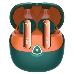 truke New Launch BTG Flex True Wireless in Ear Earbuds, Dual Pairing Ear Buds, 40ms Low Latency Gaming Mode, 60H Playtime Fast Charging, HiFi DSP Sound, Quad-Mic ENC, 13mm Driver,Bluetooth 5.4(Green)