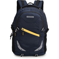 PROVOGUE unisex spacy with rain cover and reflective strip 35 L Laptop Backpack(Blue)