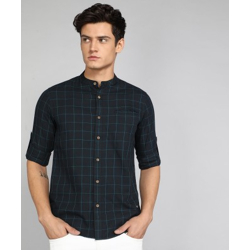 DUCATI Men Checkered Casual Multicolor Shirt