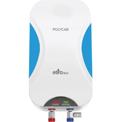 Polycab 3 L Instant Water Geyser (Etira Plus, White)