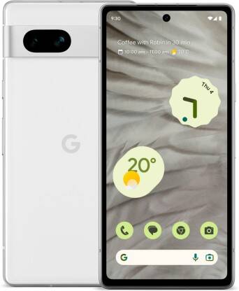 Google Pixel 7a (Snow, 128 GB)(8 GB RAM)