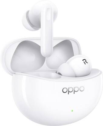 OPPO Enco Air3 Pro Industry first Composite Bamboo Fiber,ANC,30H Playtime,Fast Charge Bluetooth(White, True Wireless)