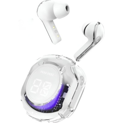 HODOPHILE Ultrapods Pro AI Calling Air buds Neckband TWS Earbuds ASAP Charge Headphone Bluetooth(Crystal White, True Wireless)
