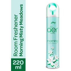 Godrej Aer Room Freshener - Morning Misty Meadows Spray(220 ml)