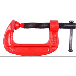 VISKO 319 2  G -Clamp | Woodwork Building | Multipurpose Hand Tool | Home Appliance | Red Color |