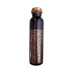 Product image Saurabh Industries Metal Pure Copper Water Bottle For Gifiting No Joint 1 Liter| Water Bottle | Copper Bottle | Gift Set | Office Use| Sports| Daily Use.