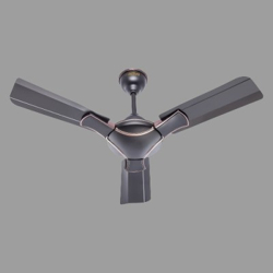 ACTIVA Corolla (36 Inch) 650 RPM High Speed BEE Approved Copper Motor 5 Star 900 mm 3 Blade Ceiling Fan(Anti Dust | Smoke Brown | Pack of 1)