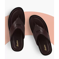 Bata Mens brown sandals - 9 UK/India