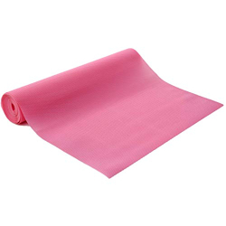 Kuber Industries Diamond Textured Anti Slip Mat|Waterproof Shelf Mat Liner Roll|Mat for Kitchen, Drawer & Cabinet|Sheet for Fridge, Bathroom|Easy to Cut 3 MTR Roll (Pink)