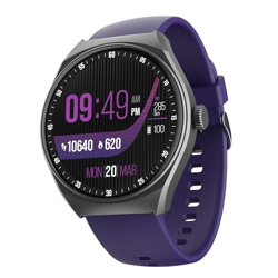 boAt Lunar Comet w/ 1.39  (3.5 cm) HD Display, Advanced Bluetooth Calling, Functional Crown, Multiple Sports Mode,100 Watch Faces, HR & SpO2 Monitoring,IP67, Smart Watch for Men & Women(Deep Purple)