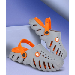 BERSACHE Men Clogs(Grey , 8)