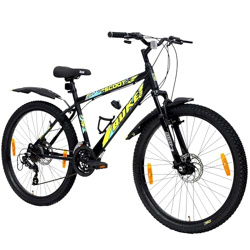 BUKE Avon Scoot 26T Multi Speed 7GEAR Black Cycle for Boys 26 T Mountain Cycle