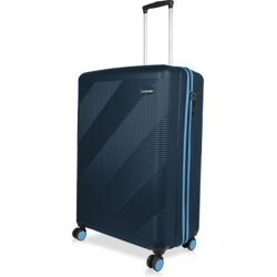 Stony Brook by Nasher Miles Echo HardSided Polycarbonate Cabin Luggage Navy Blue Blue 55cm Trolley Bag Cabin Suitcase 8 Wheels - 20 inch