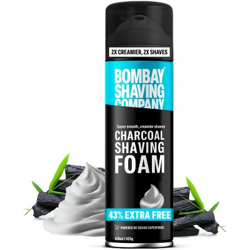 BOMBAY SHAVING COMPANY Charcoal Shaving Foam with Deep Cleansing Formula(425 g)