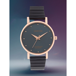 Sandy D Carter Women Brass Dial & Bracelet Style Straps Analogue Watch SD-Carter-52-RG-BL