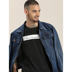 HERE&NOW Typography Printed T-shirt