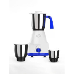 Pigeon Gusto White & Blue 3 Jar Mixer Grinder