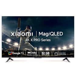 Xiaomi 108 cm (43 inches) X Pro QLED Series Smart Google TV L43MA-SIN (Black)