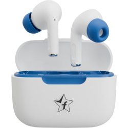 Flipkart SmartBuy FT-201 TWS 24Hrs Playtime, BT5.3, 10mm Drivers, Made In India Bluetooth(Azure White, In the Ear)
