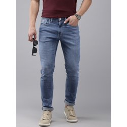 U.S. Polo Assn. Denim Co. Men Brandon Slim Fit Heavy Fade Stretchable Jeans